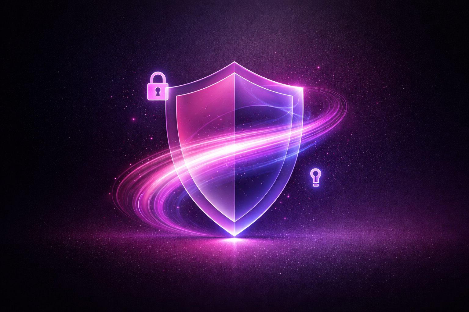 Vox VPN — security shield illustration